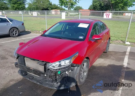 2019 Kia Forte Ex from USA, damaged, VIN 3KPF54AD3KE056562